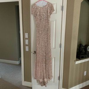 Adrianna Papell Sequin Gown - Size 2